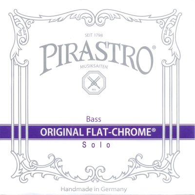 PIRASTRO Original Flat-Chrom Solo Bass B(H)