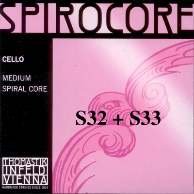 THOMASTIK Spirocore Cello Wolfram G+C